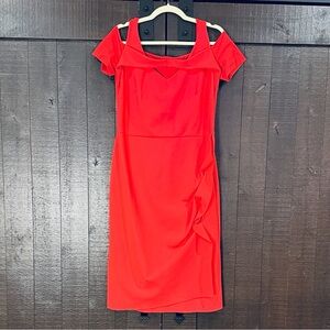 Chiara Boni Scarlet Midi Dress